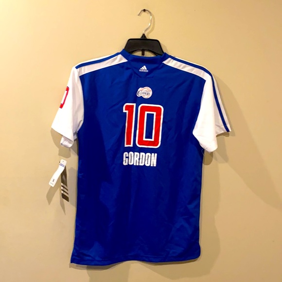 Adidas NBA Licensed Clippers Shirt 10 Gordon XL Tags Attached - Picture 2 of 11
